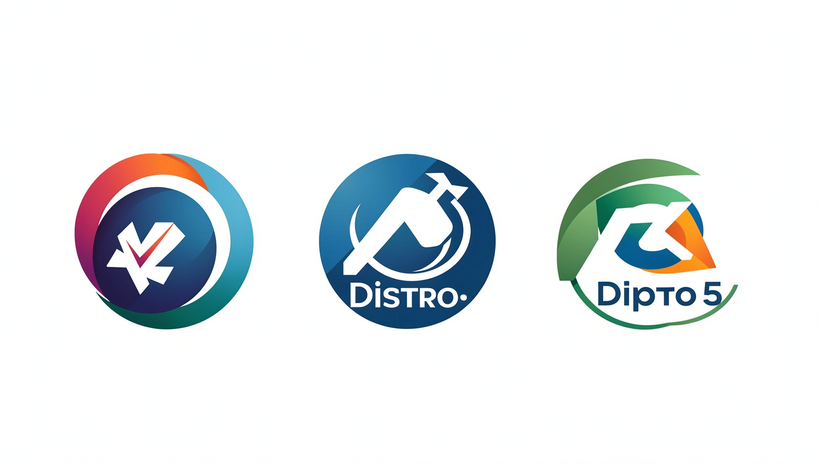 Logos of the top 5 lightweight Linux distros for 2026 displayed in a professional layout.