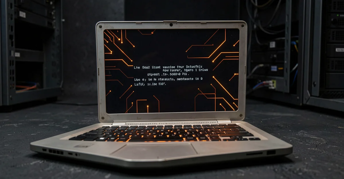 Featured image: Professional featured image for: How to Install Linux on a 10-Year-Old Laptop. Modern tech blog styl