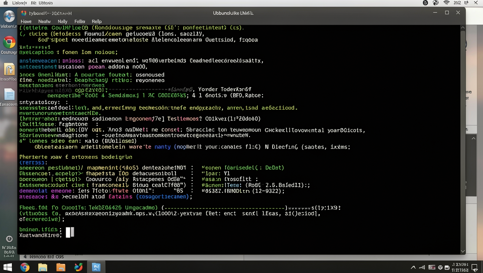 Screenshot of BIOS settings on a Linux desktop with realistic natural lighting.