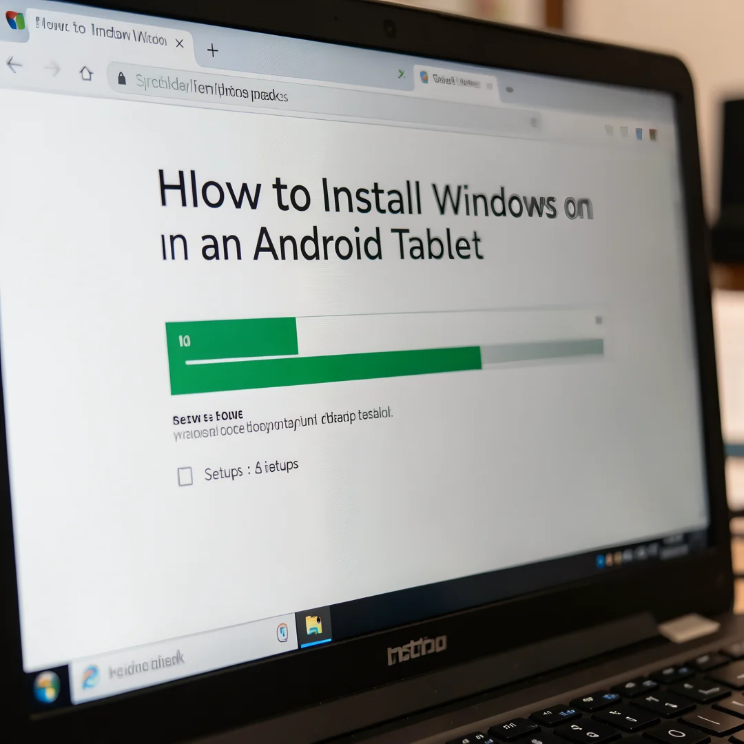 Step 4: Technical tutorial screenshot: Run the main installation procedure for How to Install Windows on an