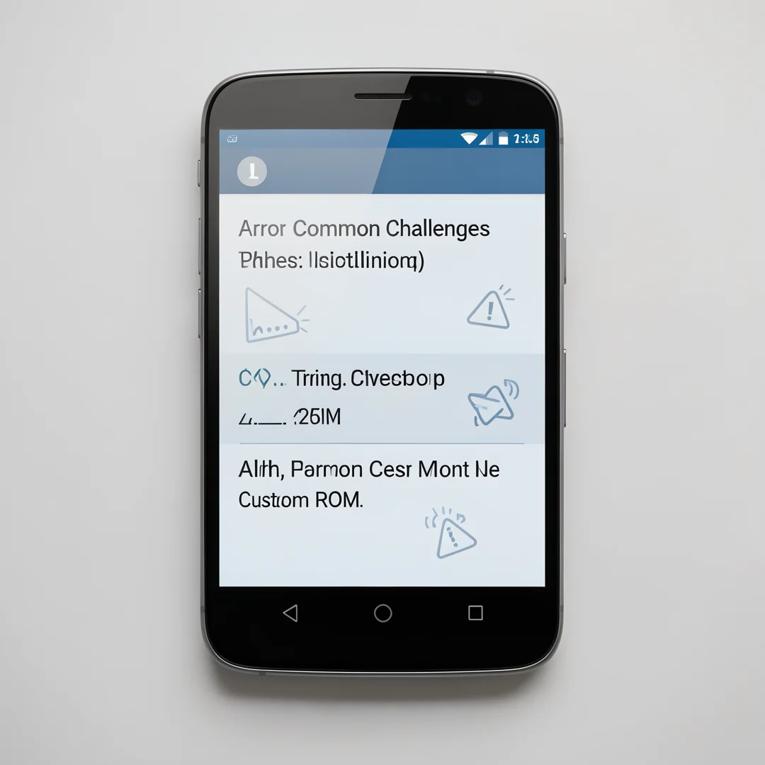 Step 7: Illustration for step: Address common challenges related to Best Custom ROMs to Install on Old Andro