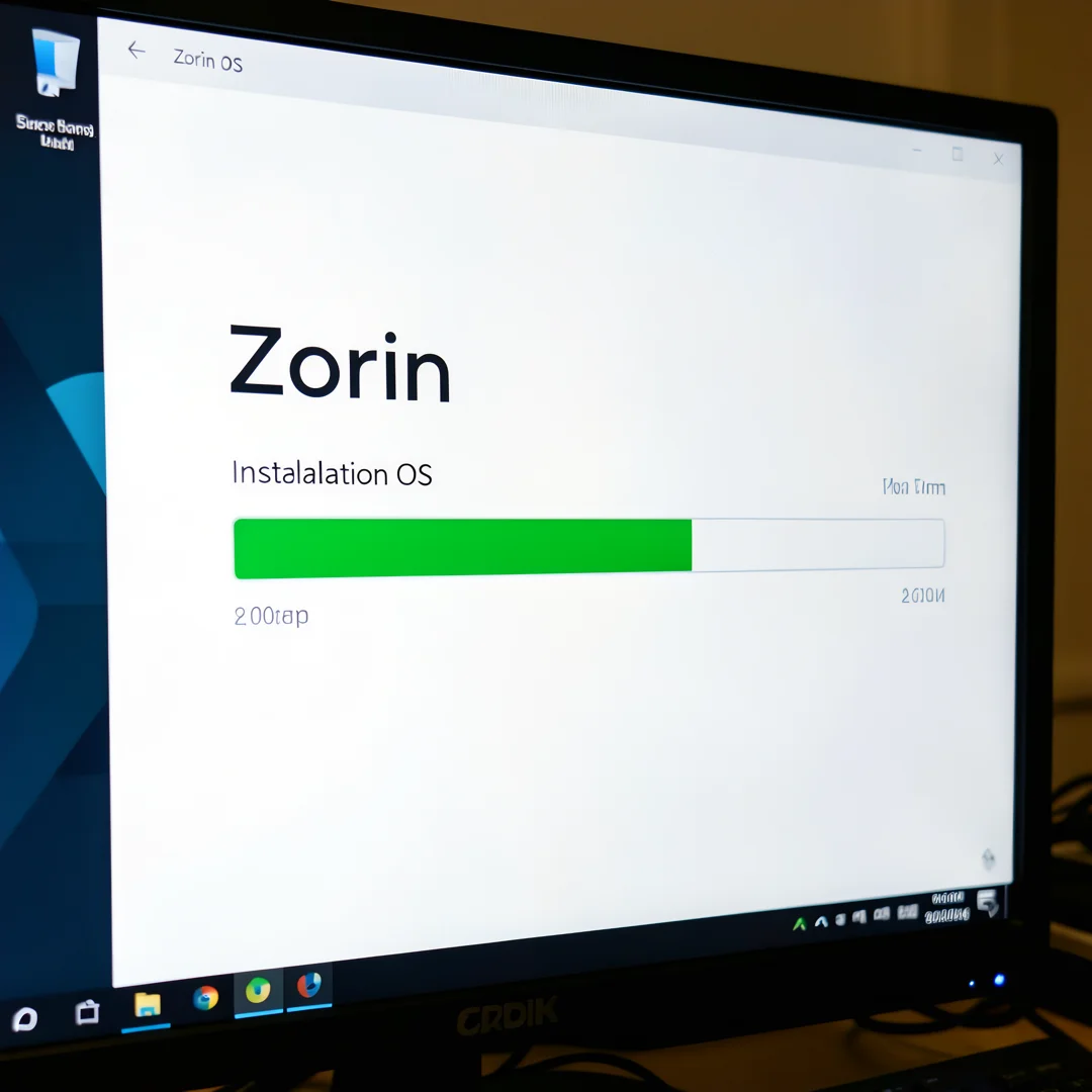 Step 7: Technical tutorial screenshot: Test the complete workflow for How to Install Zorin OS on an Old Lapt