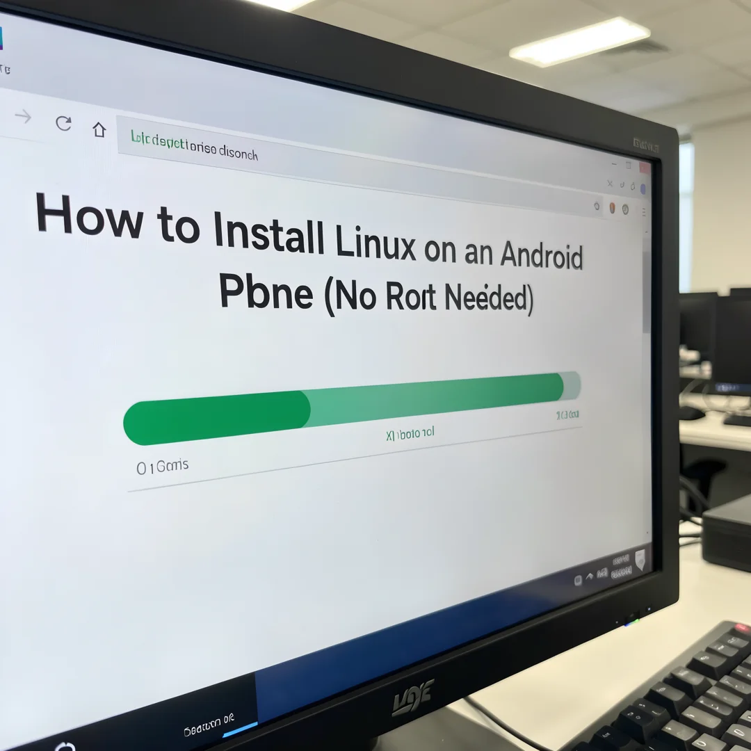 Step 8: Technical tutorial screenshot: Document and maintain the setup for How to Install Linux on an Androi